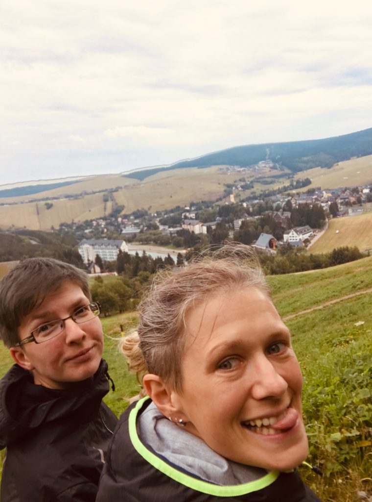 Aufstieg Fichtelberg in Oberwiesental